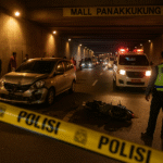 Kecelakaan lalu lintas di Terowongan Mall Panakkukang Makassar