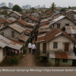 Wali Kota Makassar dampingi Mendagri meninjau kawasan kumuh untuk program bedah rumah